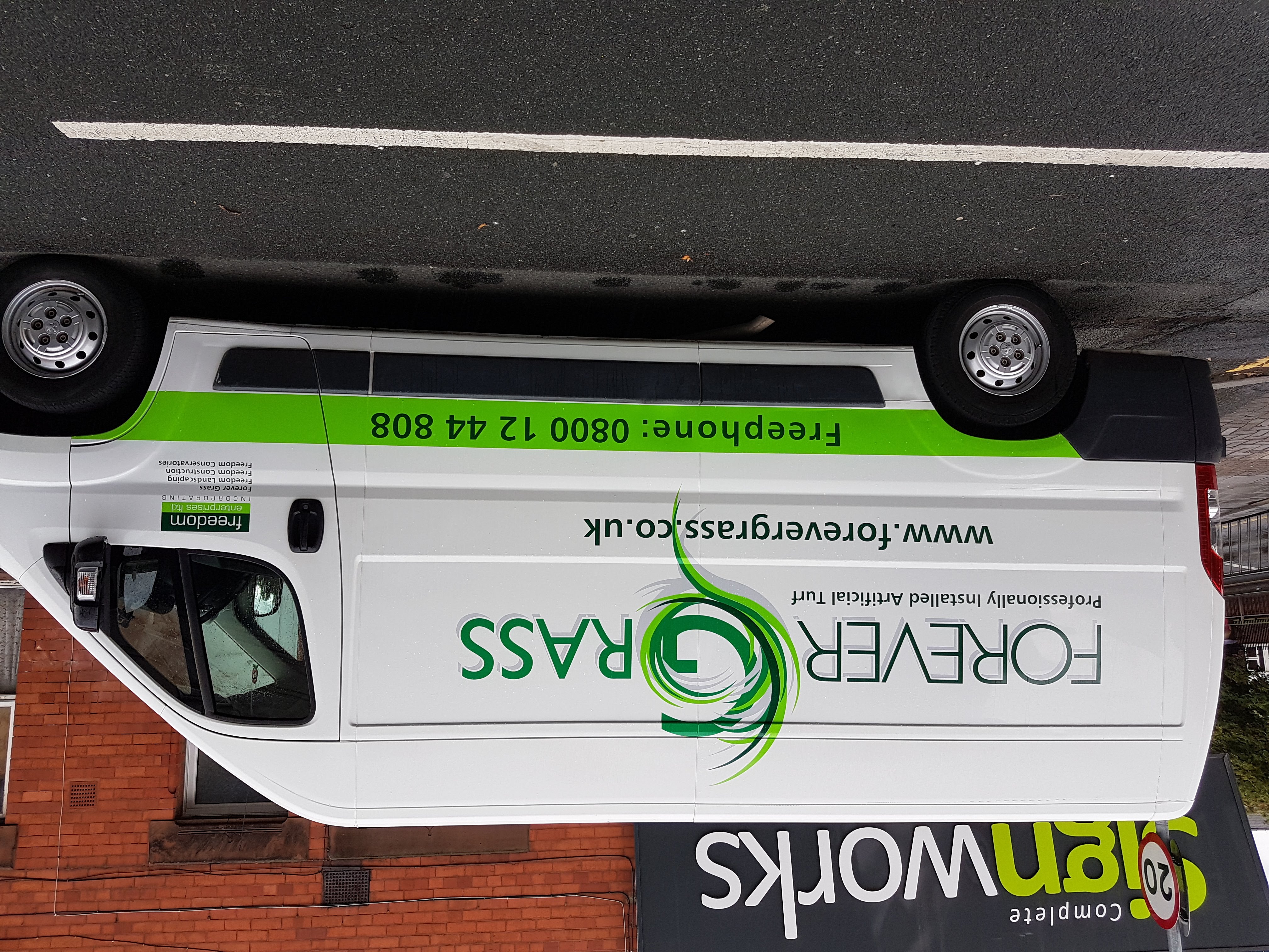 Completed outdoor project