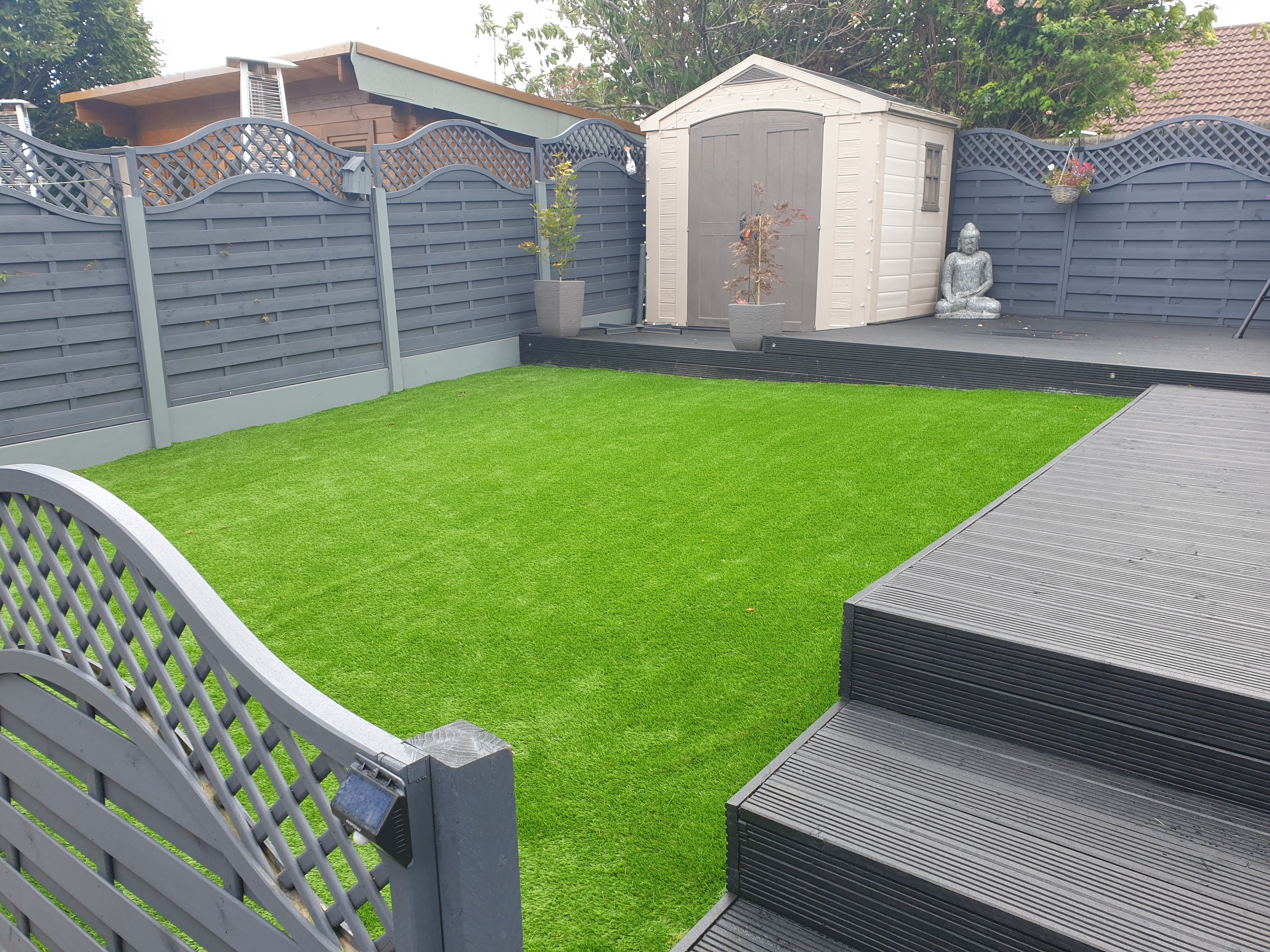 Artificial grass installation